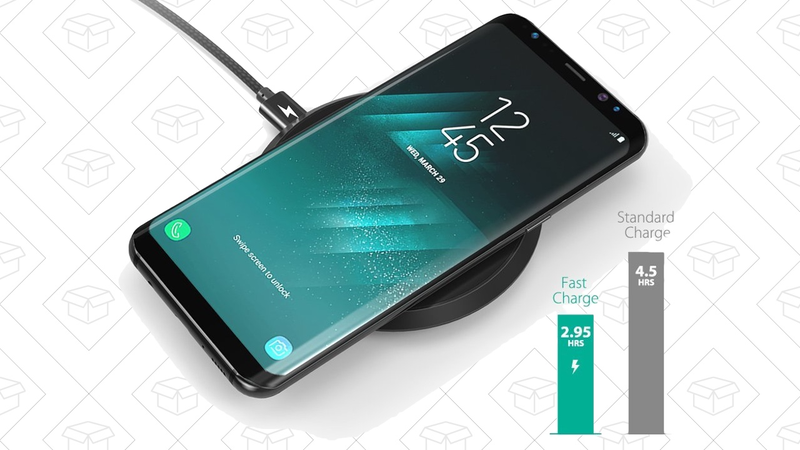 RAVPower Qi Charging Pad | $12 | Amazon | Promo code KINJA63CEdit image caption (optional)